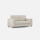 Divano 2 Posti 148x85x85 cm Marrak in Tessuto Latte