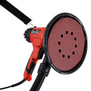 Levigatrice Elettrica da Muro 1200W con Aspiratore Velocità Regolabile Rosso e nero 