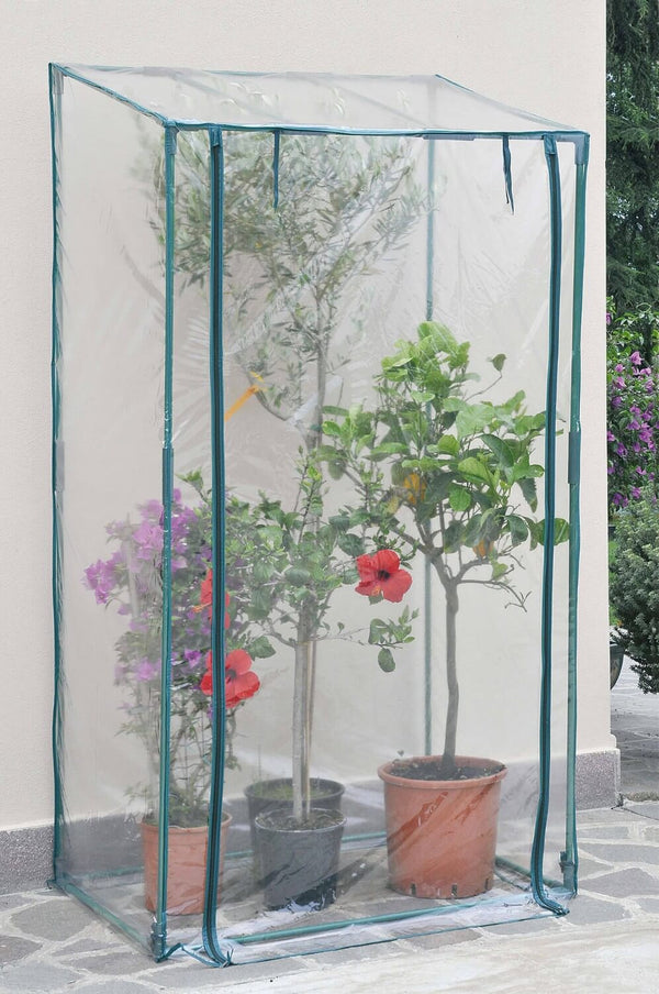 prezzo Serra da Giardino in Acciaio con Telo Rama Buganvillea Verde