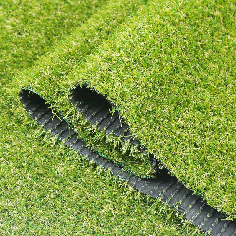 Erba Sintetica per Giardino 20 mm Fondo Drenante Verde Varie Misure