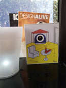 Orologio a Cucù da Parete 16,5x20x10cm Pirondini Italia D'Apres Archi