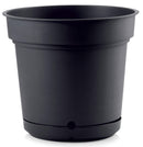 Vaso in Polipropilene con Riserva d'Acqua e Sottovaso Tulli Hydral Elements Antracite Varie Misure