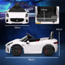 Macchina Elettrica per Bambini con Licenza Maserati Gran Turismo Folgore 12V Bianco   