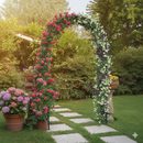 Arco da Giardino in Ferro 40x120xH218cm Rama Arch Verde