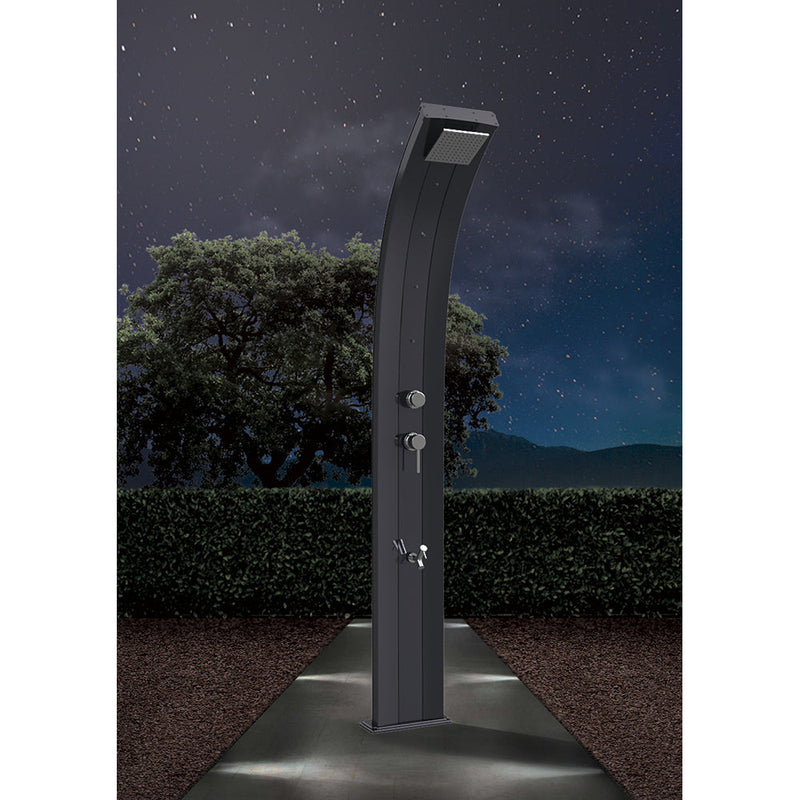 Doccia Solare da Giardino Miscelatore Nebulizzatore e Lavapiedi Arkema Dada Top Line Vari Colori