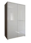 Mobile Alto da Salotto 3 Porte 140x78x42cm TFT  Sorren Bianco Lucido