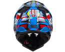 Casco Integrale per Bambino da Moto Cross CGM 209G Winner Azzurro Varie Misure