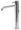 Rubinetto Miscelatore Monocomando Lavabo Alto in Acciaio Inox Maniglia Antracite
