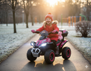 Mini Quad Elettrico per Bambini 6V Kid Go Deluxe Rosa