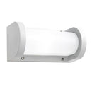 Lampada Applique Plafoniera Larga Colore Bianco per Esterno Linea Umbe Sovil
