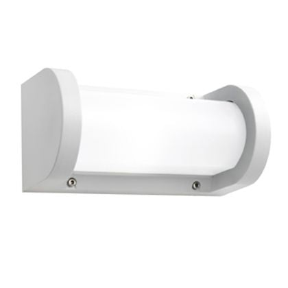 Lampada Applique Plafoniera Larga Colore Bianco per Esterno Linea Umbe Sovil sconto