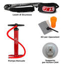 SUP Tavola Stand Up Paddle Gonfiabile 290x89x15 cm con Pagaia Zaino e Accessori Jbay.Zone River Y1