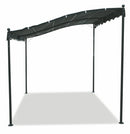 Pergola Gazebo da Giardino in Metallo 3x2,5m Soriani Grigio