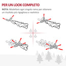 Albero di Natale Artificiale 150 cm 294 Rami Folti Verde  