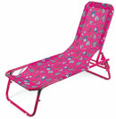 Set 2 Lettini Prendisole da Giardino per Bambini in Acciaio Soriani Oxford Glamour