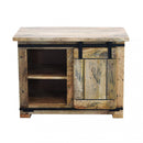 Mobile TV Vaughan 80x45x60 h cm in Legno Marrone