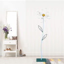 Appendiabiti da Terra 33x33x178 cm in Ferro Battuto Margherita Bianco