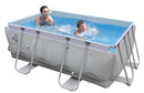 Piscina Fuori Terra Rettangolare 295x200x84cm Jilong Grigia