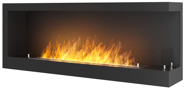 Camino a Bioetanolo da Incasso 120x45 cm Corner 1200 Right Nero acquista