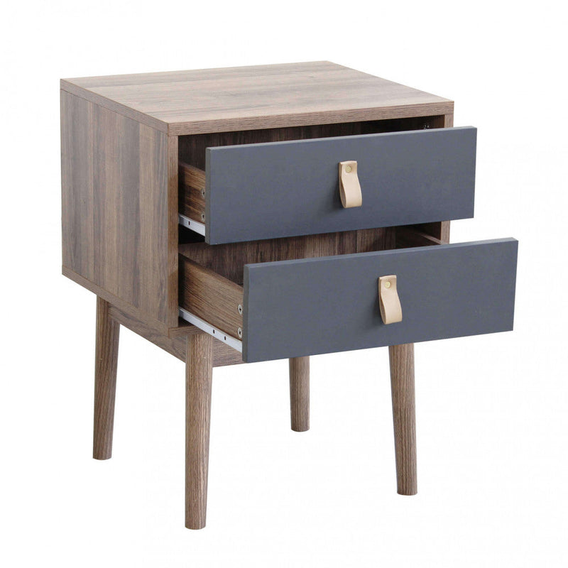 Mobiletto Pascal 45x39x59 h cm in Legno Grigio