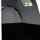 Tenda da Campeggio 6 Posti Impermeabile con 3 Aree Notte Soggiorno e Portico in tessuto Oxford Grigio