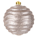 Set 9 Palle di Natale Ø10 cm in Plastica Oro