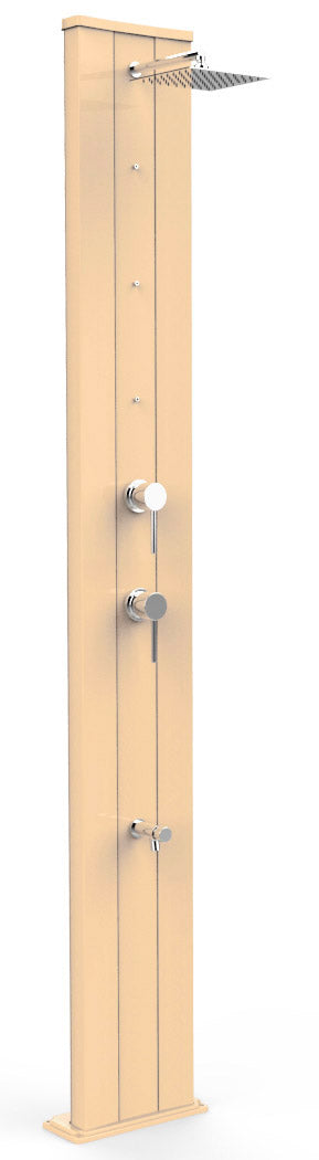 acquista Doccia da Giardino Miscelatore Nebulizzatore e Lavapiedi Arkema Dada S Champagne Bronze