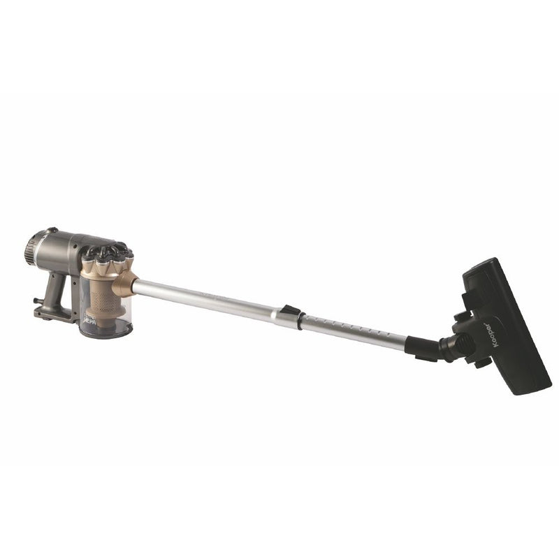 Aspirapolvere Ciclonico con Filo Scopa Elettrica 600W Kooper Airone 2.0 Grigio e Oro