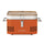 Barbecue Portatile a Carbone Carbonella 42,5x34,7x 23 cm in Metallo Cube Arancio