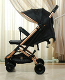 Passeggino Leggero per Bambini Barotti Primo Nero e Oro