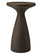 Tavolino da Giardino Ø65x110 cm in Resina Arkema Drink Dove Gray