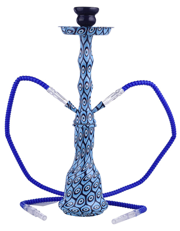 prezzo Narghilè 2 Tubi H50 cm con Pinza Carbone