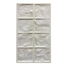 Set 10 Pannelli Decorativi Area 7,2 mq 120x60x3 cm Rivestimento Murale Effetto Pietra Naturale 3D in PU Tufo