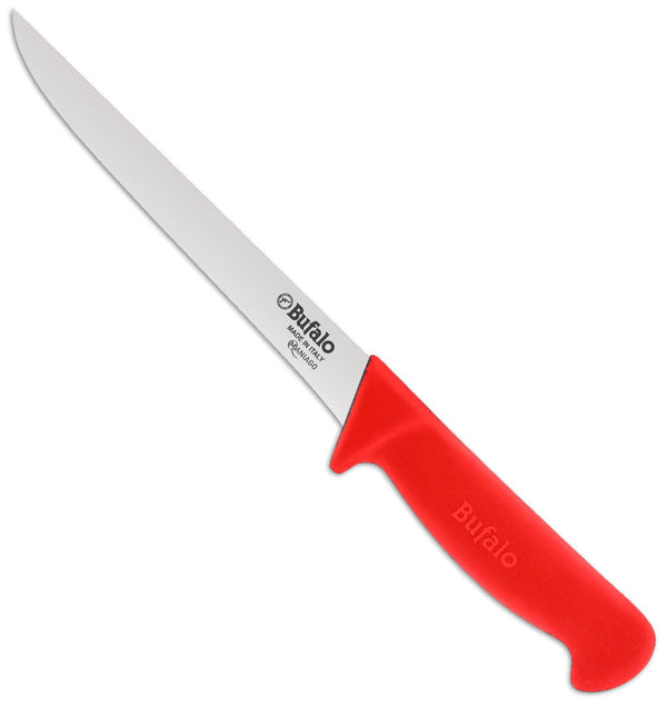sconto Coltello per Disosso Stretto Lama 15 cm Bufalo S97/15 Manico Rosso