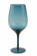 Set 6 Calici Ø7x25 cm in Vetro Villa d'Este Home Tivoli Happy Hour Blu