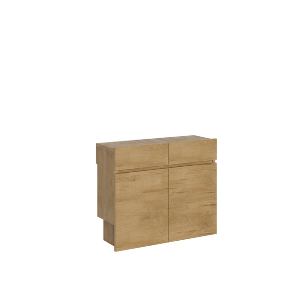 Panche Allungabili Inferiore e Superiore 72-300x26x60 cm Evolve Quercia Natura prezzo
