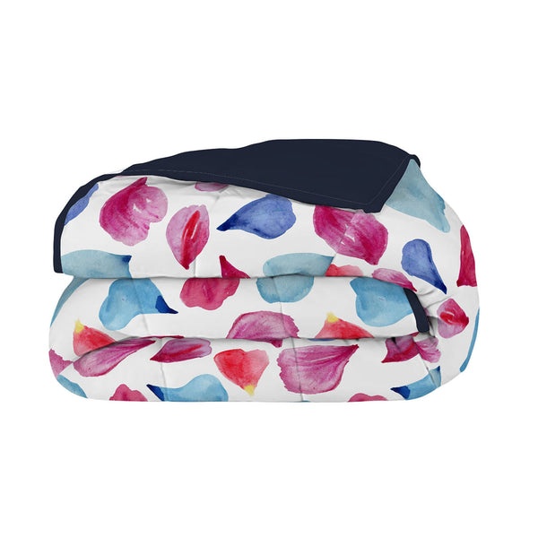 Trapunta Invernale Stampata in Microfibra 300gr Double Face Petali Varie Misure acquista