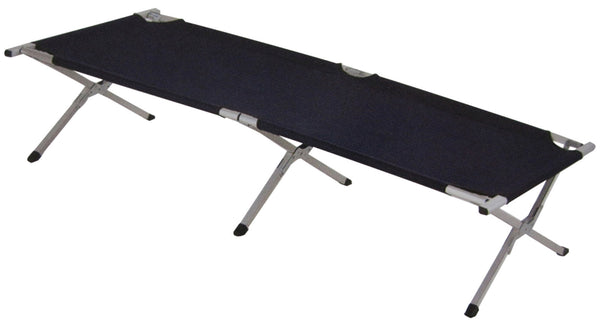 prezzo Brandina da Campeggio 190x64x42 cm in Alluminio e Poliestere Blu