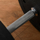 Set 2 Manubri 12 Dischi 20Kg in Acciaio e Plastica Nero