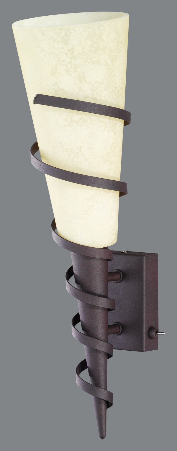 Applique da Interno  E14 in Metallo Ruggine prezzo