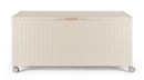 Baule Contenitore da Esterno 164,8x72x70h cm Apertura Facile e Ruote in Alluminio Ocean M Seta 