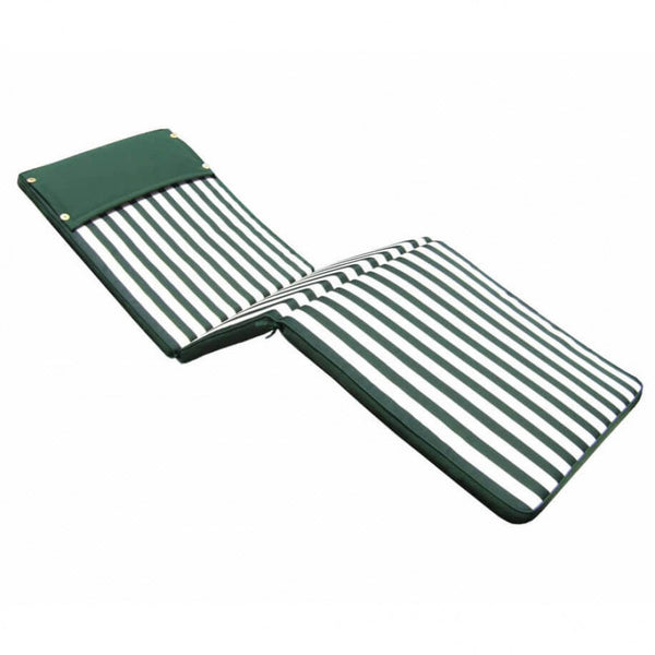 sconto Cuscino Real Lettino 194,5x59x4 cm in Poliestere Verde