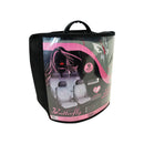 Set Coprisedili Anteriori e Posteriori Universali in Poliestere e Spugna Butterfly Grigi