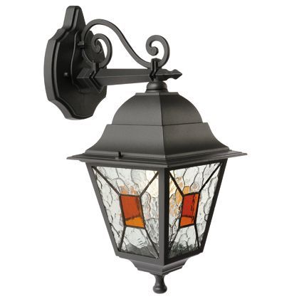 acquista Lampada Applique in Basso Colore Grigio per Esterno Linea Tiffany Sovil