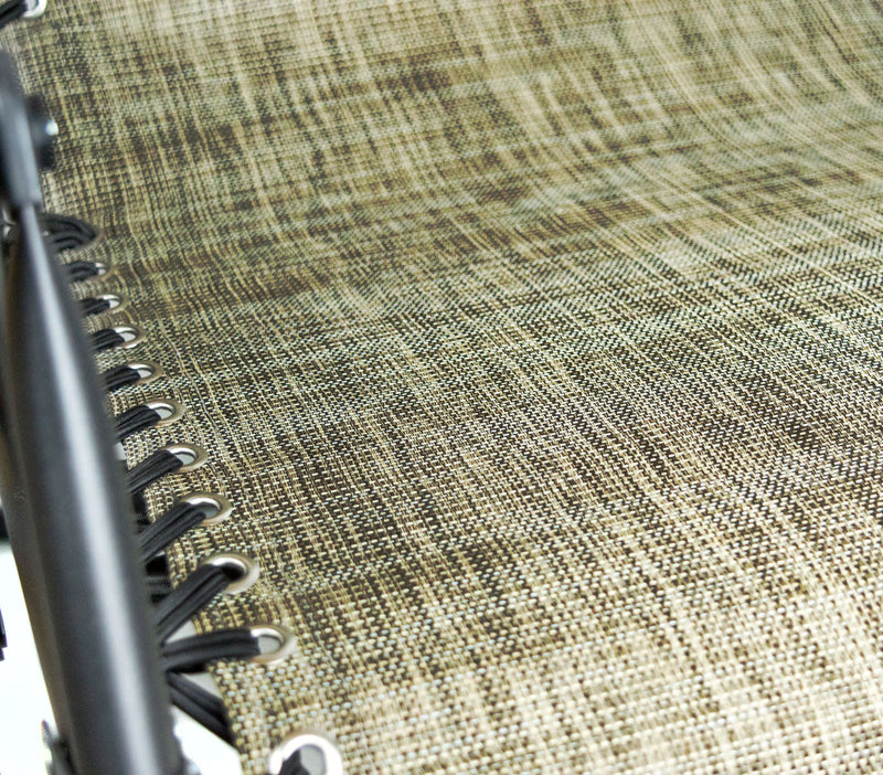 Sedia Sdraio Zero Gravity Reclinabile Pieghevole Tortora