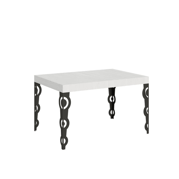 prezzo Tavolo Allungabile 130-390x90x77 cm Karamay Bianco Frassino