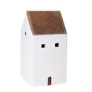 Set 2 Casette Legno 10x10 H 19 cm 