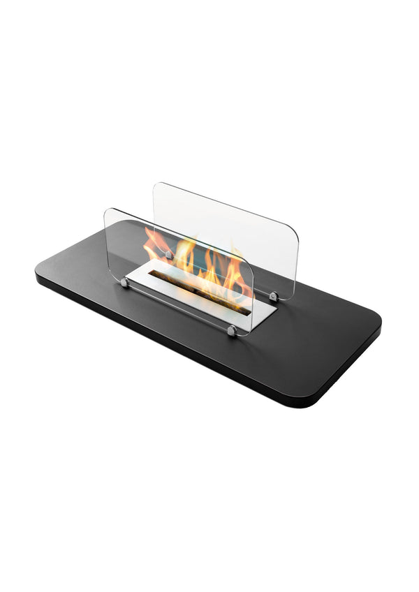 Camino a Bioetanolo da Tavolo 86x39x27,6 cm 2000W 2,2L Rialto Nero prezzo