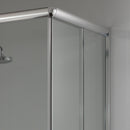 Box Doccia 2 Ante Scorrevoli in Cristallo H200 Fosterberg Aarhus