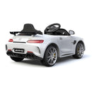 Auto Macchina Elettrica per Bambini 12V con Licenza Mercedes GTR AMG Bianca